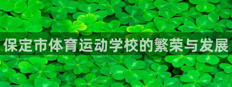 MK体育官网下载注册：保定市体育运动学校的繁荣与发展