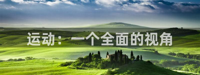  MK体育网页：运动：一个全面的视角